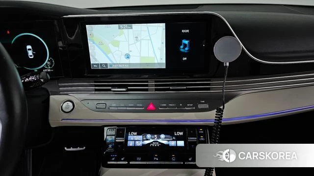 Hyundai The New Grandeur IG Hybrid 2021 Белый из Кореи, фото 3