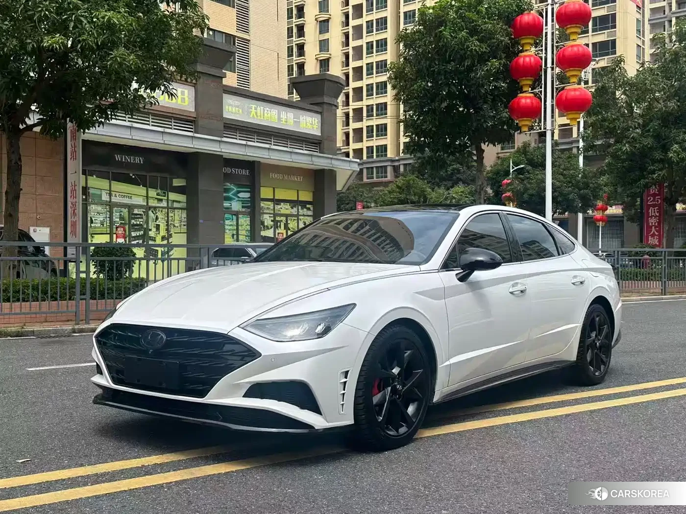Hyundai Sonata 2022 Белый из Китая, фото 3