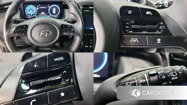 Hyundai The New Tucson Hybrid (NX4) 2023 Серый из Кореи, фото 3