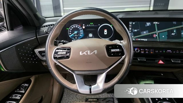 Kia K8 Hybrid 2022 Серый из Кореи, фото 3