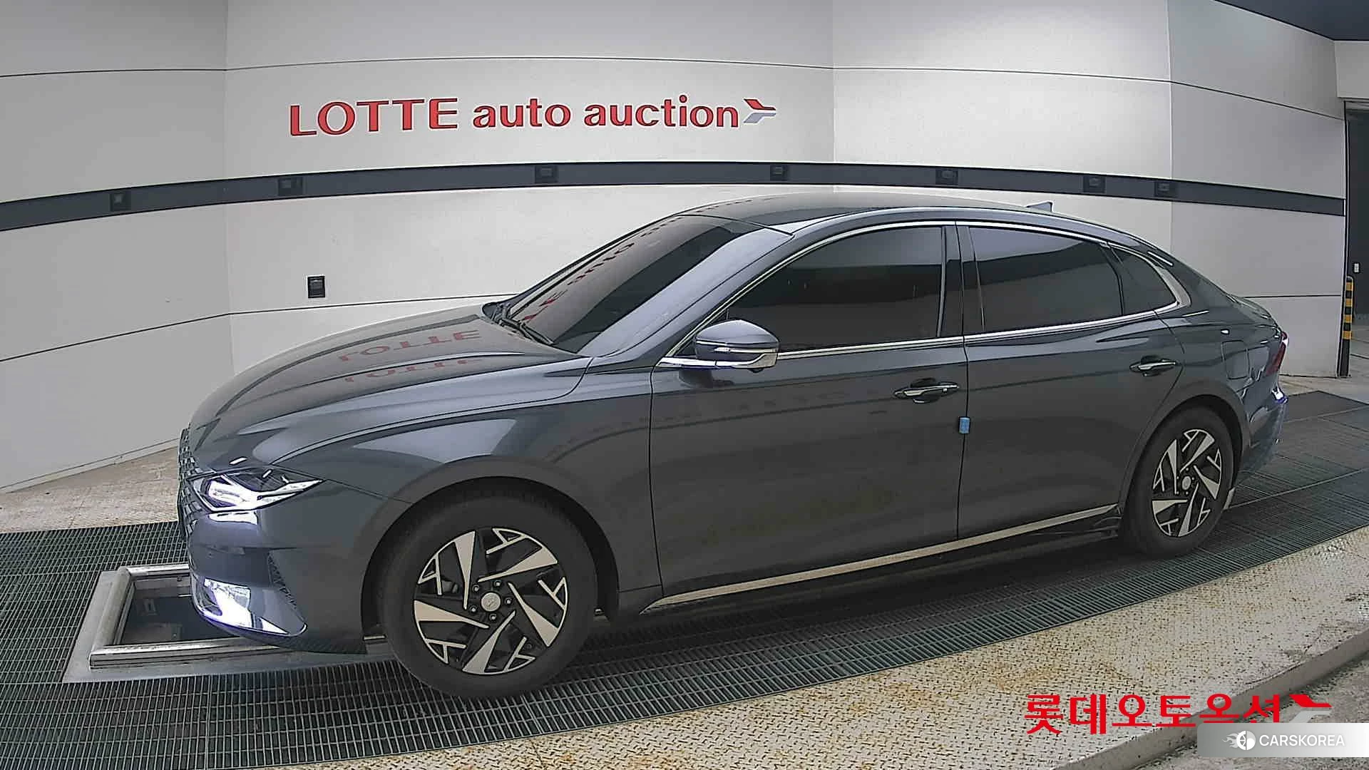 Hyundai Grandeur Hybrid 2022 Nocturne Grey Metallic из Кореи, фото 3