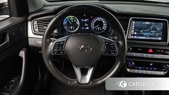 Hyundai Sonata New Rise Hybrid 2018 Белый из Кореи, фото 3