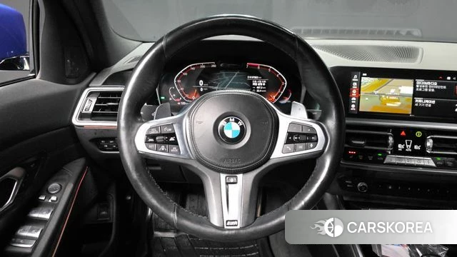 BMW 3 Series (G20) 2021 Синий из Кореи, фото 3