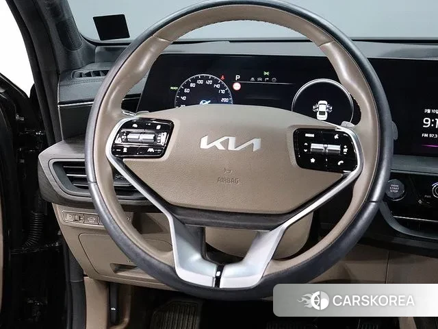 Kia K8 Hybrid 2024 Черный из Кореи, фото 3