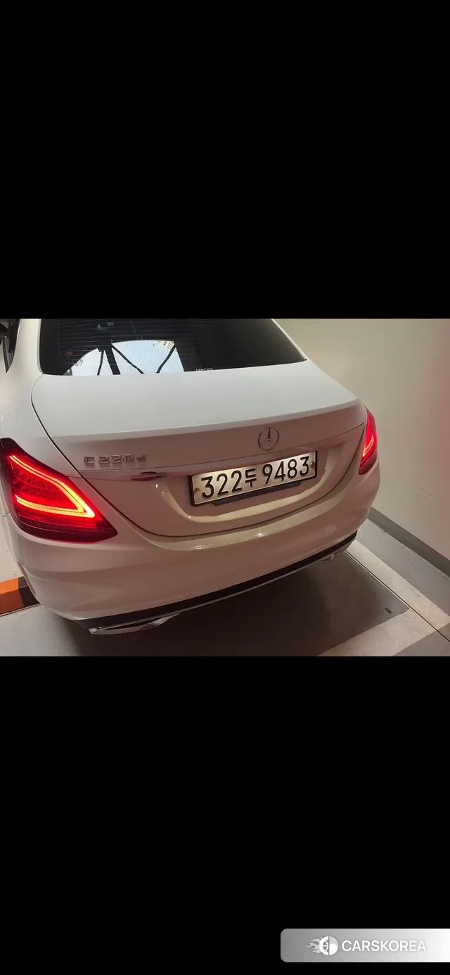 Mercedes-Benz C-Class W205 2019 Белый из Кореи, фото 3