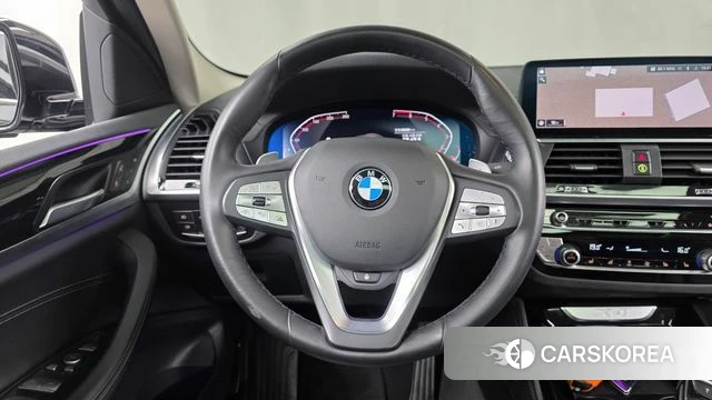 BMW X4 (G02) 2021 Черный из Кореи, фото 3