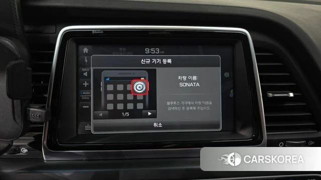 Hyundai Sonata New Rise Hybrid 2018 Серый из Кореи, фото 3
