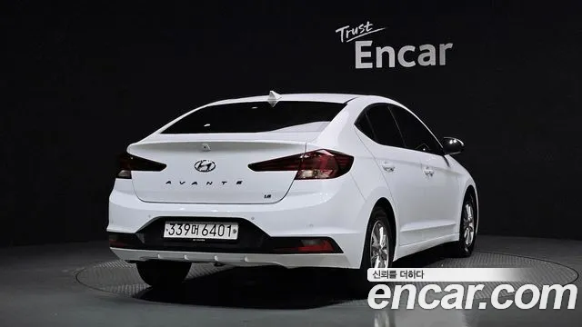 Hyundai The New Avante AD 2019 Белый из Кореи, фото 3