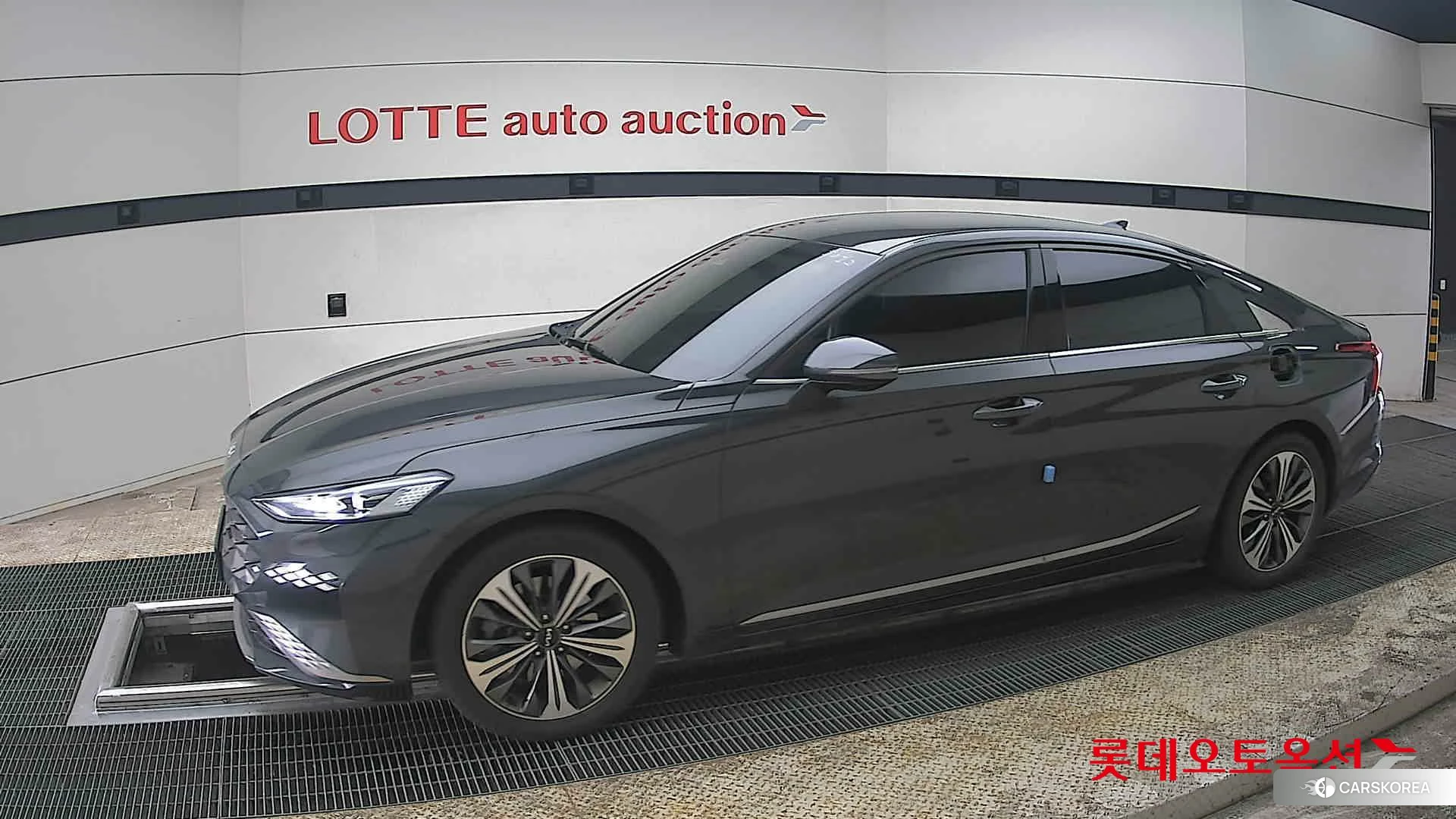 Kia K8 2022 Interstellagray из Кореи, фото 3