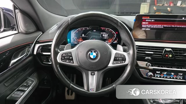 BMW 6 Series GT (G32) 2021 Черный из Кореи, фото 3