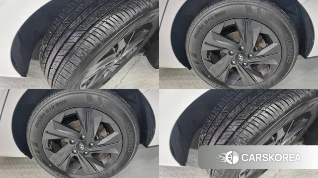 Hyundai Avante Hybrid (CN7) 2021 Белый из Кореи, фото 3