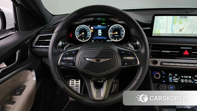 Genesis The New G70 2023 Белый из Кореи, фото 3