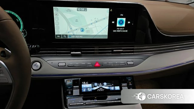 Hyundai The New Grandeur IG Hybrid 2021 Синий из Кореи, фото 3