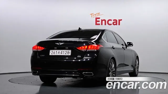 Genesis G80 2018 Черный из Кореи, фото 3