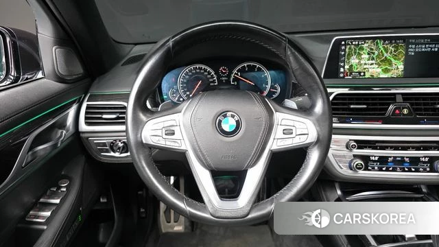 BMW 7 Series (G11) 2018 Синий из Кореи, фото 3