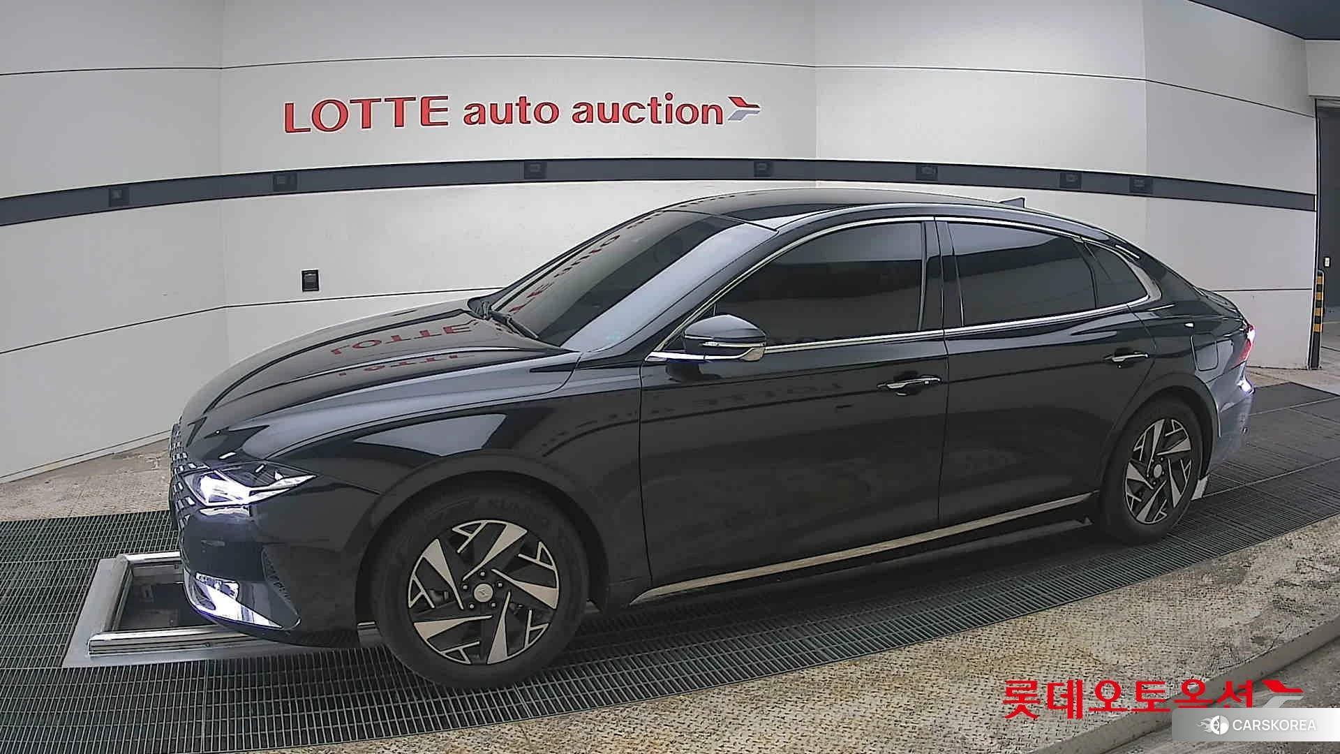 Hyundai Grandeur Hybrid 2022 Midnight Black Pearl из Кореи, фото 3