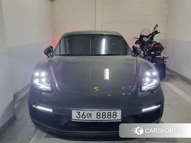 Porsche 718 Cayman 2023 Зеленый из Кореи, фото 3