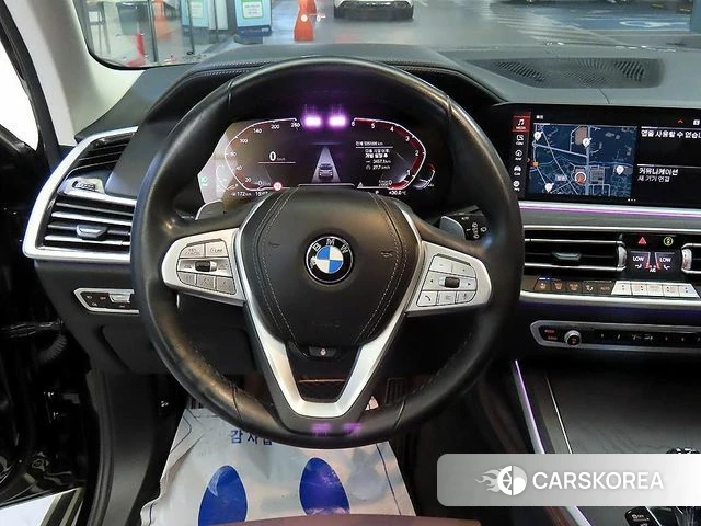 BMW X7 (G07) 2021 Черный из Кореи, фото 3