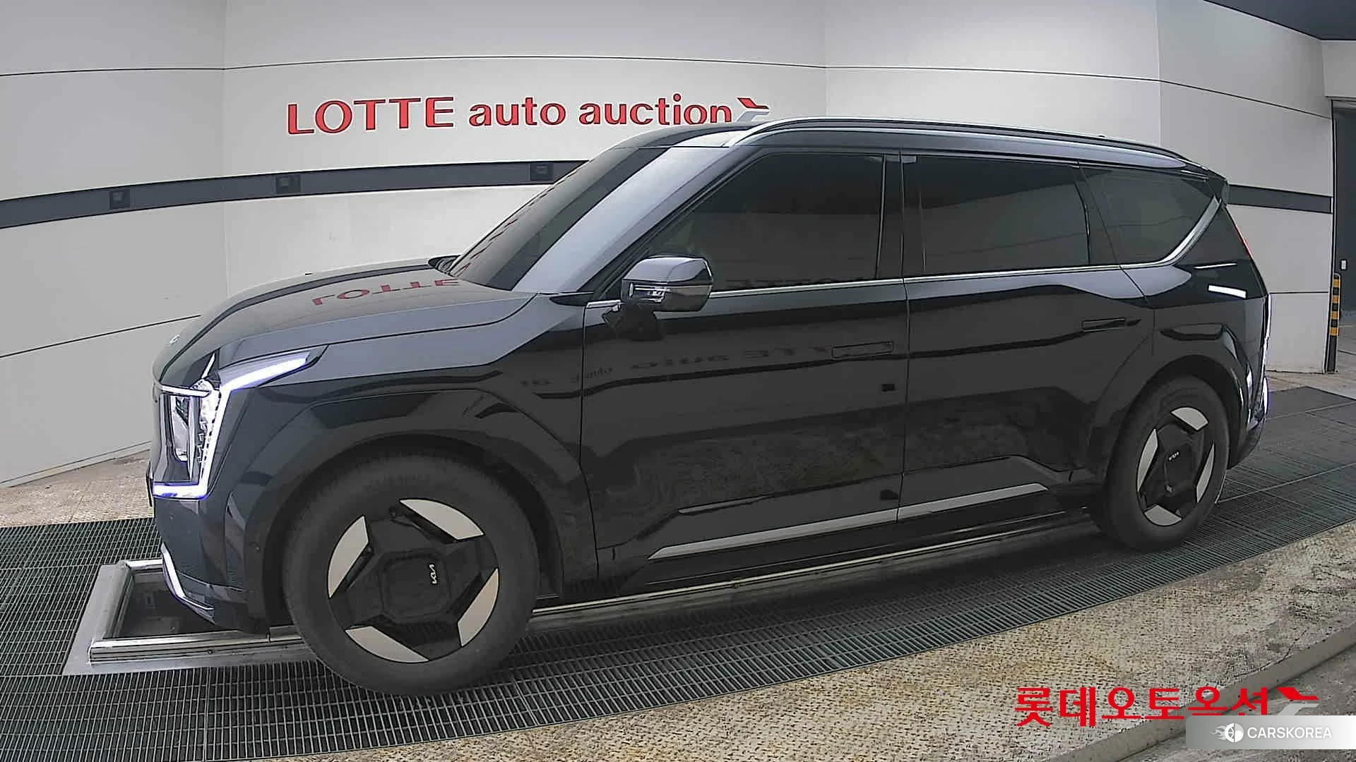 Kia EV9 2024 Aurora Black Pearl из Кореи, фото 3