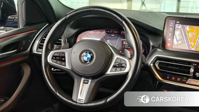 BMW X4 (G02) 2022 Синий из Кореи, фото 3