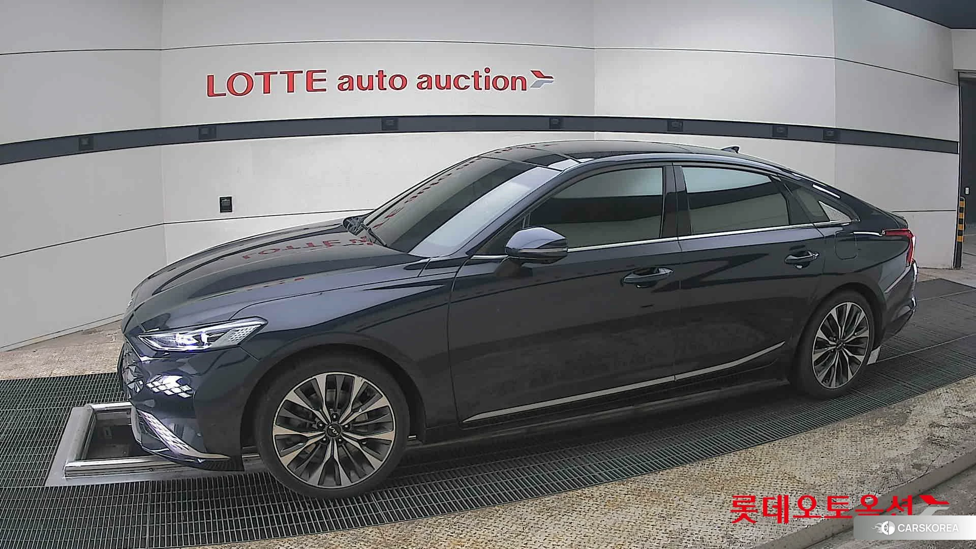 Kia K8 2022 Gravity Blue из Кореи, фото 3