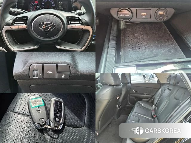 Hyundai Avante (CN7) 2022 Черный из Кореи, фото 3