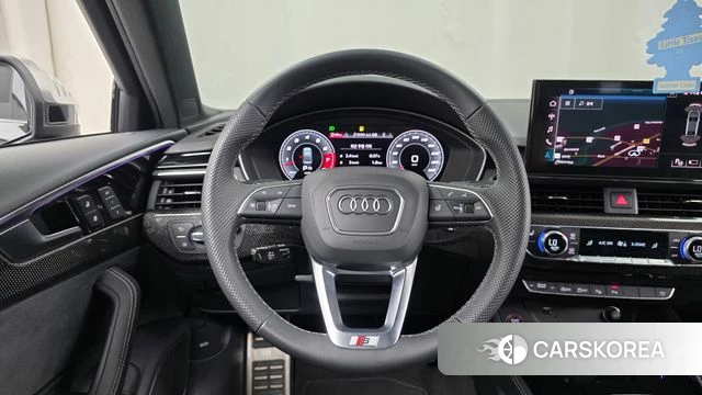 Audi S4 (B9) 2022 Черный из Кореи, фото 3