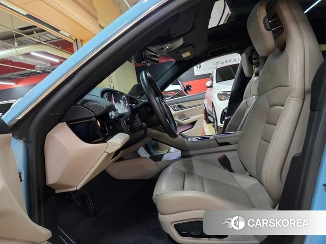 Porsche Taycan 2021 Небесно-голубой из Кореи, фото 3
