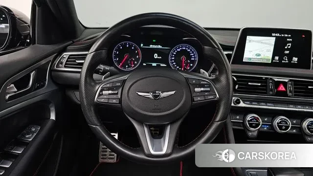 Genesis G70 2018 Черный из Кореи, фото 3