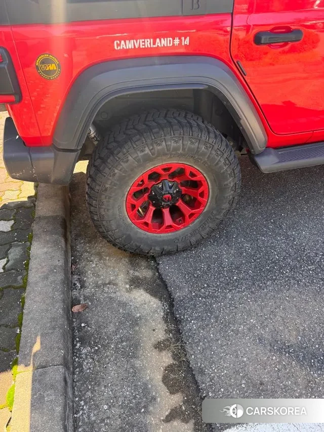 Jeep Wrangler (JL) 2020 Красный из Кореи, фото 3