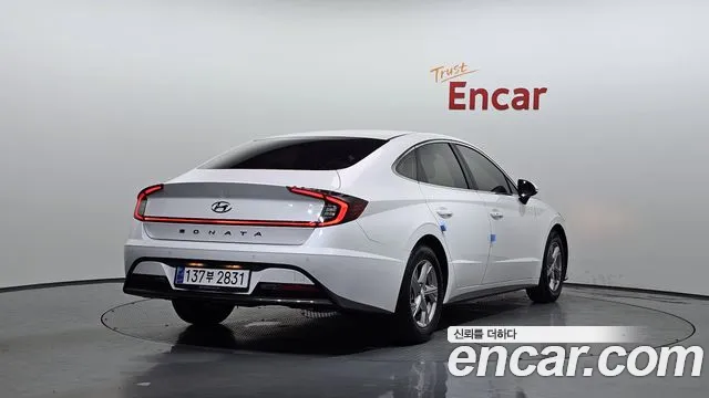 Hyundai Sonata (DN8) 2022 Белый из Кореи, фото 3