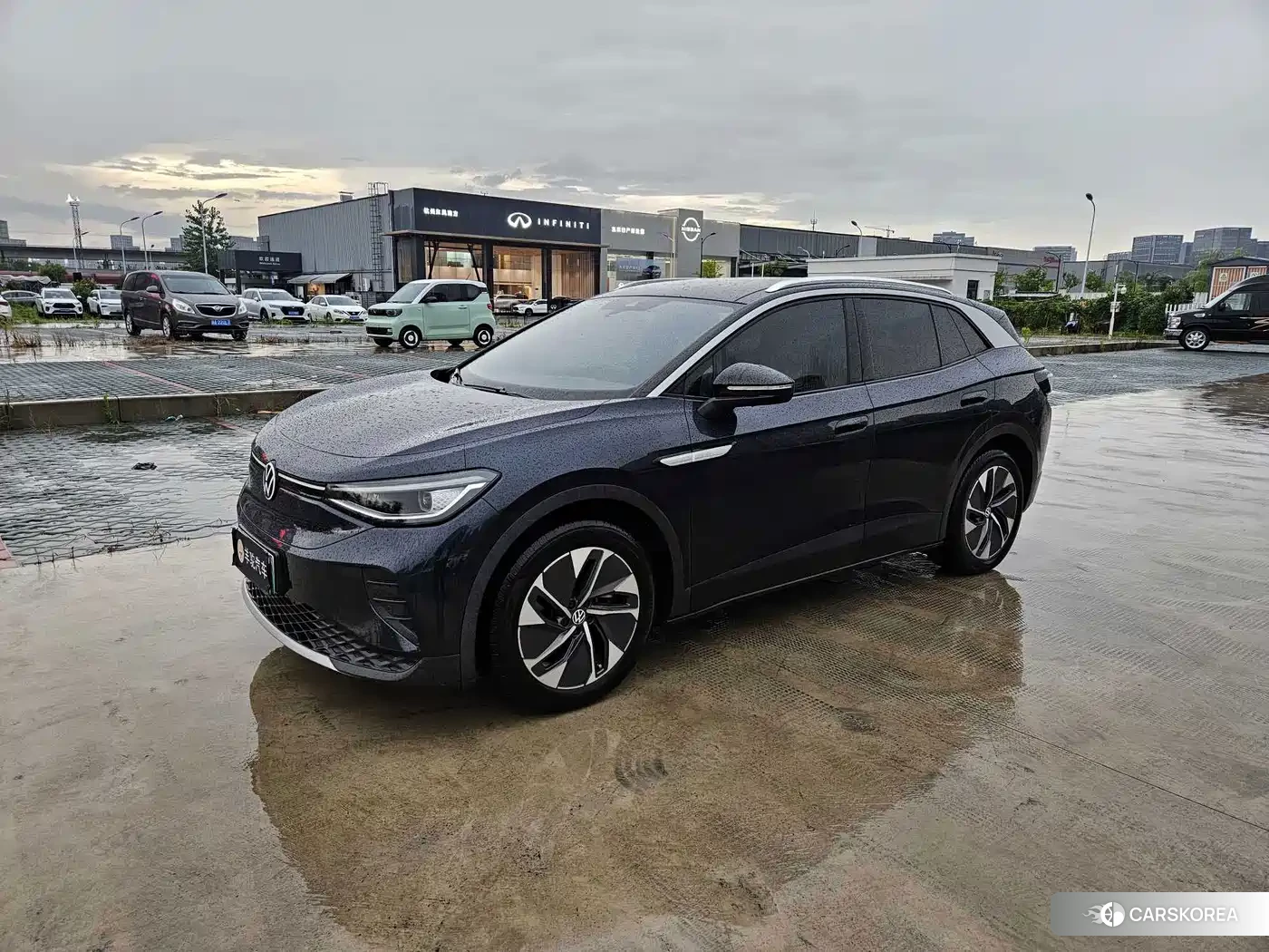Volkswagen ID.4 CROZZ 2022 Синий из Китая, фото 3