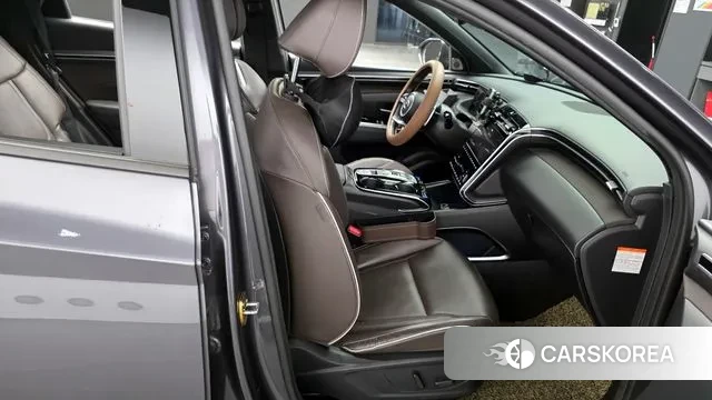 Hyundai Tucson Hybrid (NX4) 2021 Серый из Кореи, фото 3