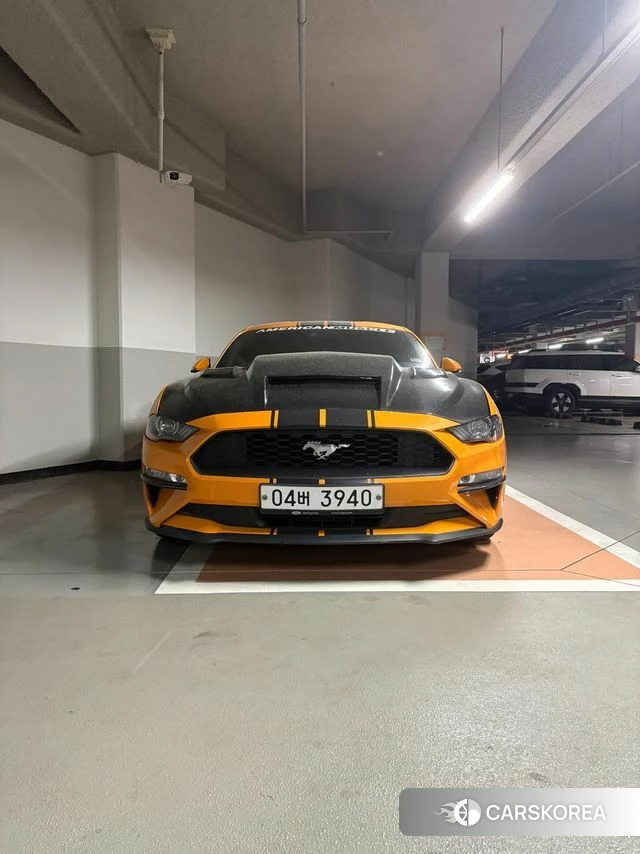 Ford Mustang 2018 Оранжевый из Кореи, фото 3