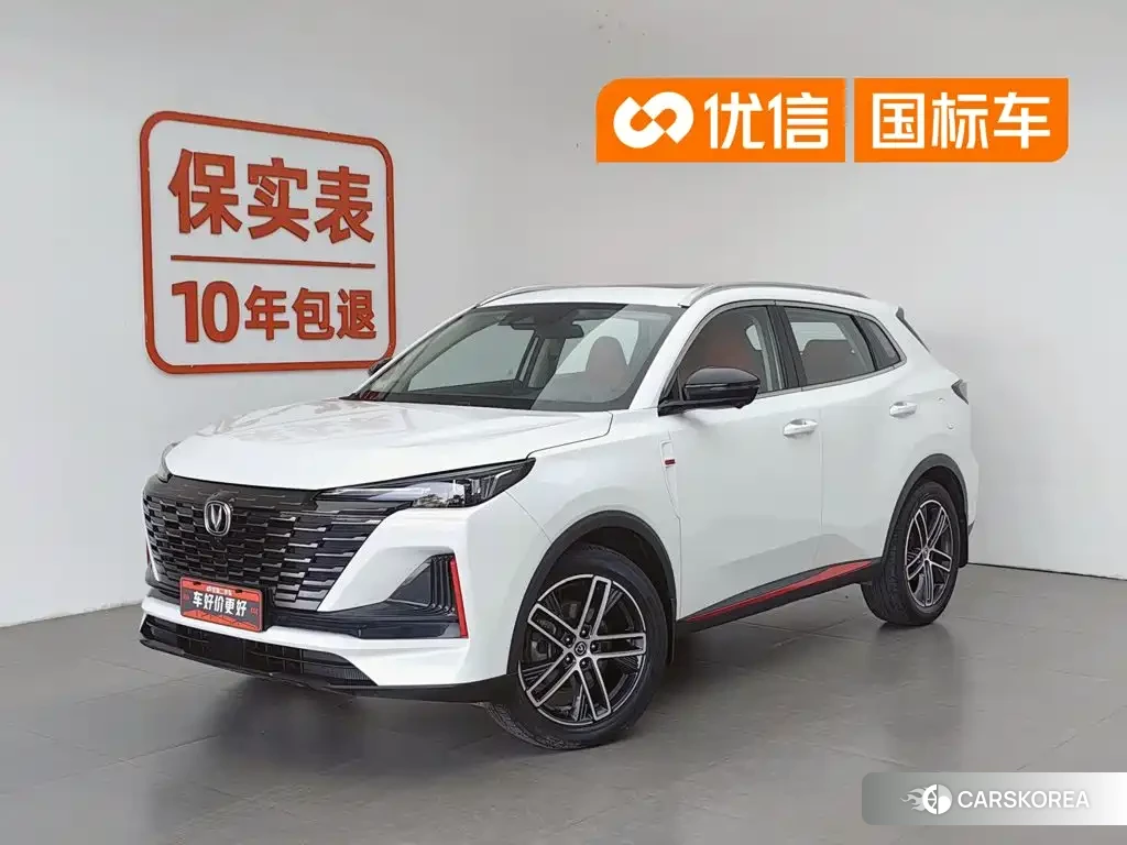 Chang'an CS55PLUS 2021 Белый из Китая, фото 3