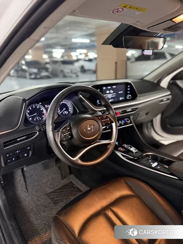 Hyundai Sonata (DN8) 2019 Белый из Кореи, фото 3