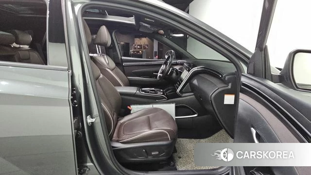 Hyundai Tucson Hybrid (NX4) 2022 Серый из Кореи, фото 3