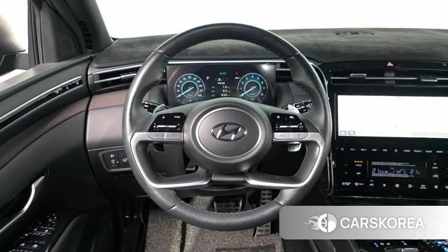 Hyundai Tucson Hybrid (NX4) 2023 Серый из Кореи, фото 3