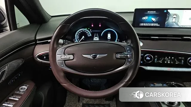 Genesis GV70 2021 Синий из Кореи, фото 3