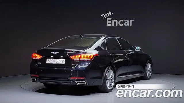 Genesis G80 2019 Черный из Кореи, фото 3