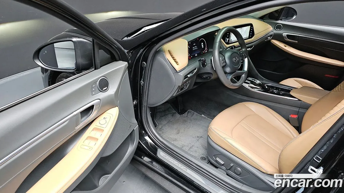 Hyundai Sonata Hybrid (DN8) 2021 Черный из Кореи, фото 3