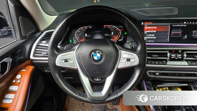 BMW X7 (G07) 2019 Черный из Кореи, фото 3