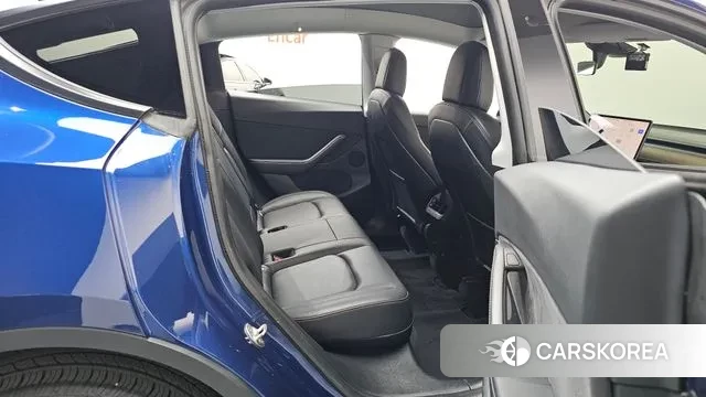 Tesla Model Y 2021 Синий из Кореи, фото 3