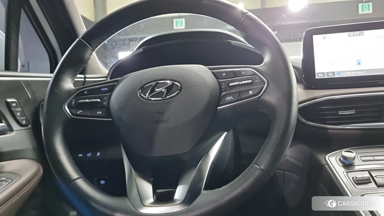 Hyundai The New Santa Fe 2023 Белый из Кореи, фото 3