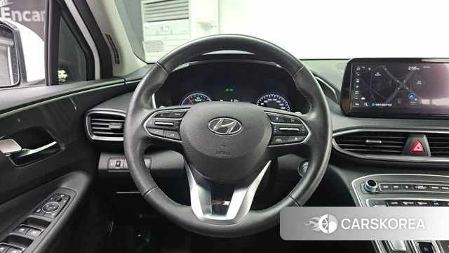 Hyundai The New Santa Fe 2022 Белый из Кореи, фото 3