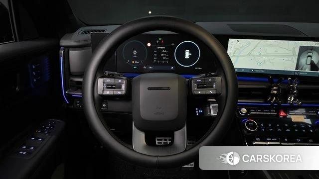 Hyundai Santa Fe (MX5) 2024 Черный из Кореи, фото 3