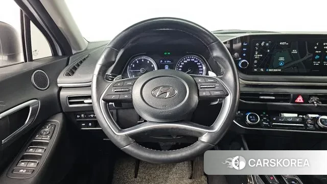 Hyundai Sonata (DN8) 2021 Белый из Кореи, фото 3