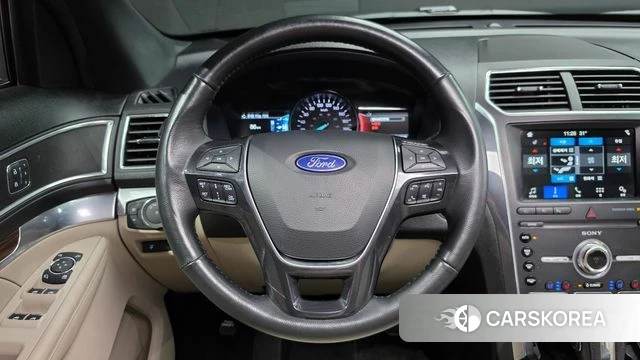 Ford Explorer 2019 Белый из Кореи, фото 3