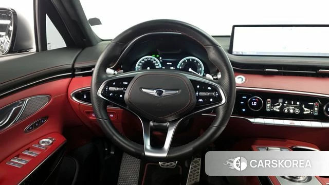 Genesis GV70 2021 Темно-зеленый из Кореи, фото 3