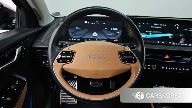 Kia EV6 2023 Черный из Кореи, фото 3